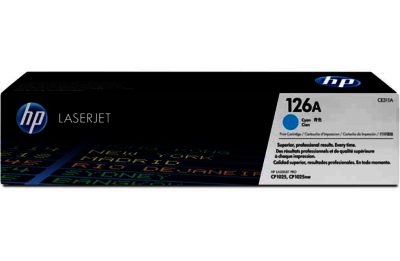 HP 126A Cyan Original LaserJet Toner Cartridge (CE311A) HP 126A Cyan Original LaserJet Toner Cartridge (CE311A)